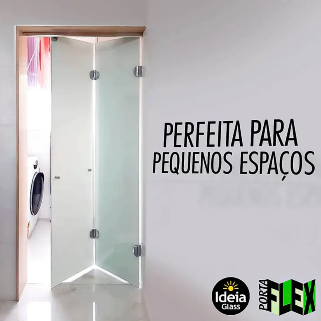 Box Articulado ou Sanfonado (Box Flex - Ideia Glass)