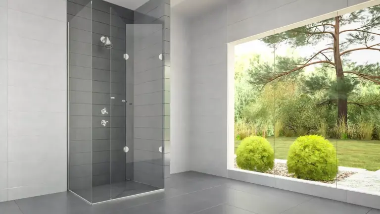 Box sem roldanas Ideia Glass em vidro temperado para banheiro